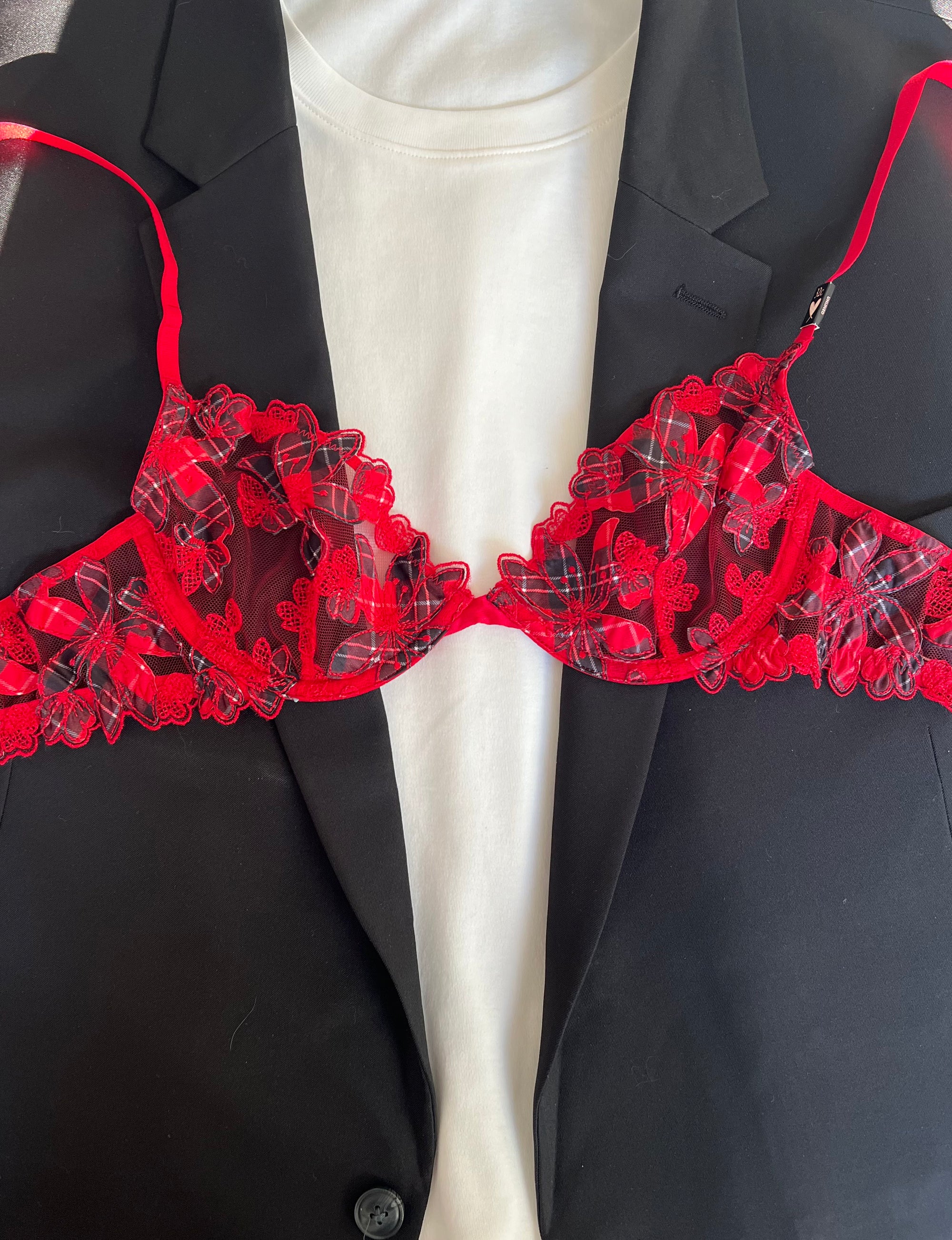 Bra Low Cut Demi Floral Victoria´s Secret