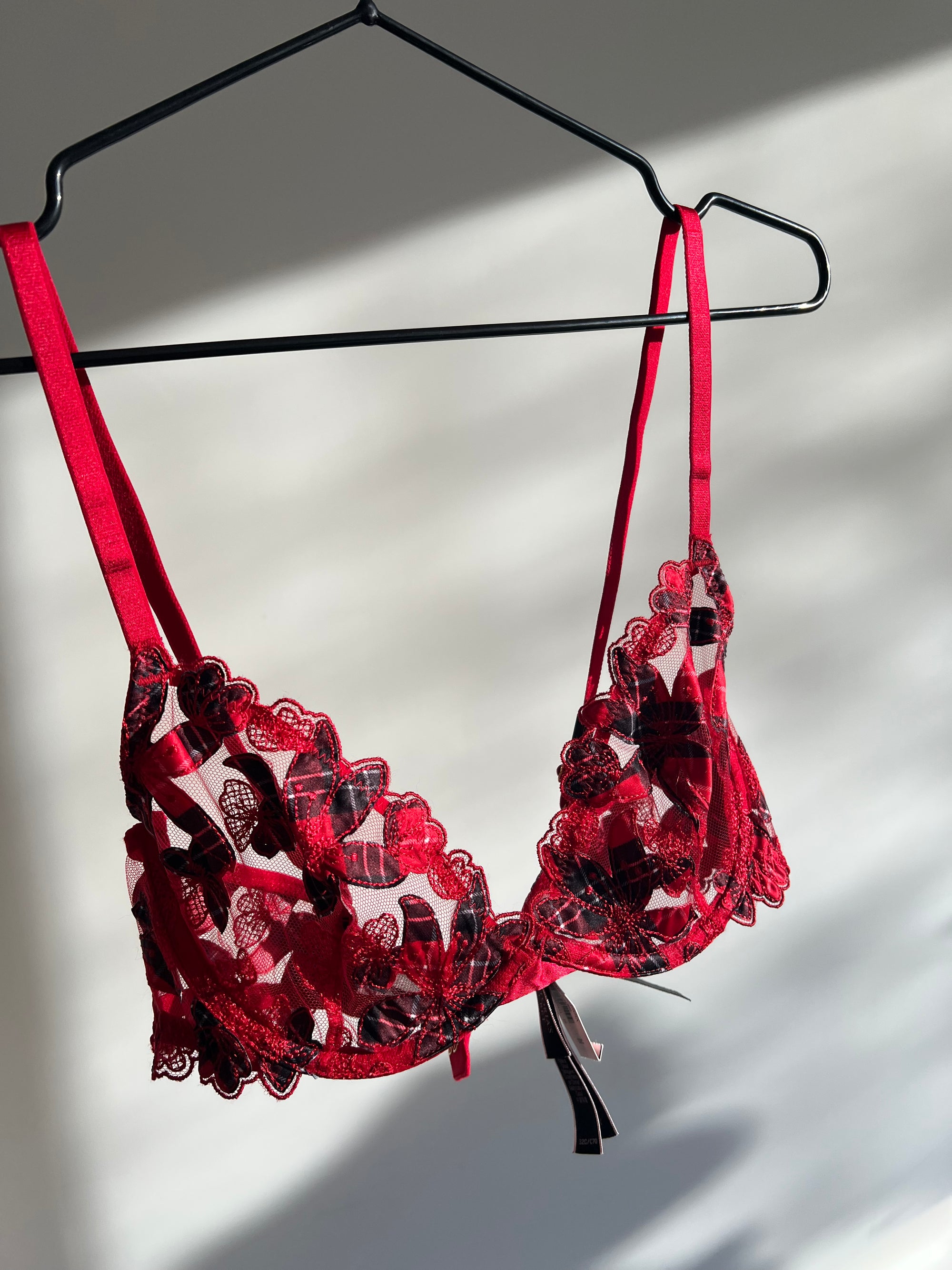 Bra Low Cut Demi Floral Victoria´s Secret